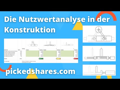 Die Nutzwertanalyse (und paarweiser Vergleich) in der Konstruktion - ein Beispiel